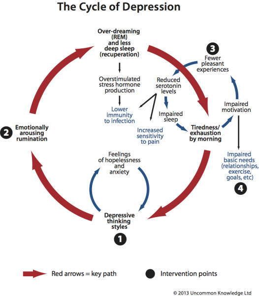 How Depression Works - The Cycle of Depression